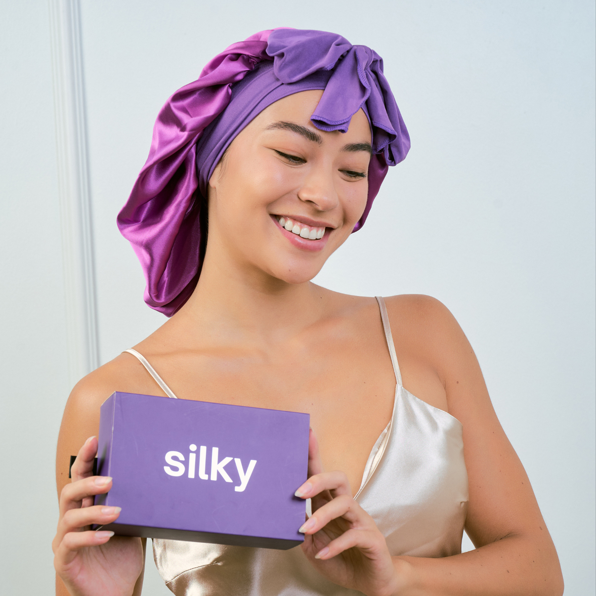 100% Silk Hair Bonnet